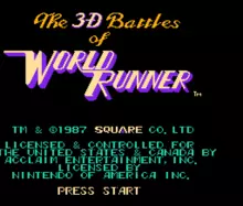 Image n° 1 - titles : 3-D Battles of World Runner, The